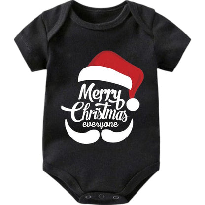 Merry Christmas everyone Unisex Romper / T-Shirt - With Custom Name