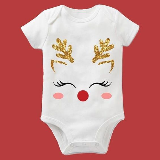 Jolly Little Elf Unisex Romper  / T-Shirt - With Custom Name