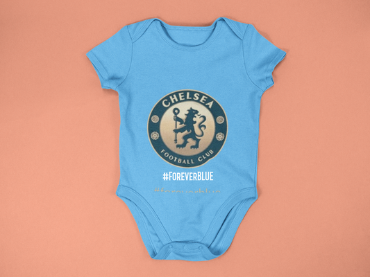 Chelsea Forever blue Baby romper