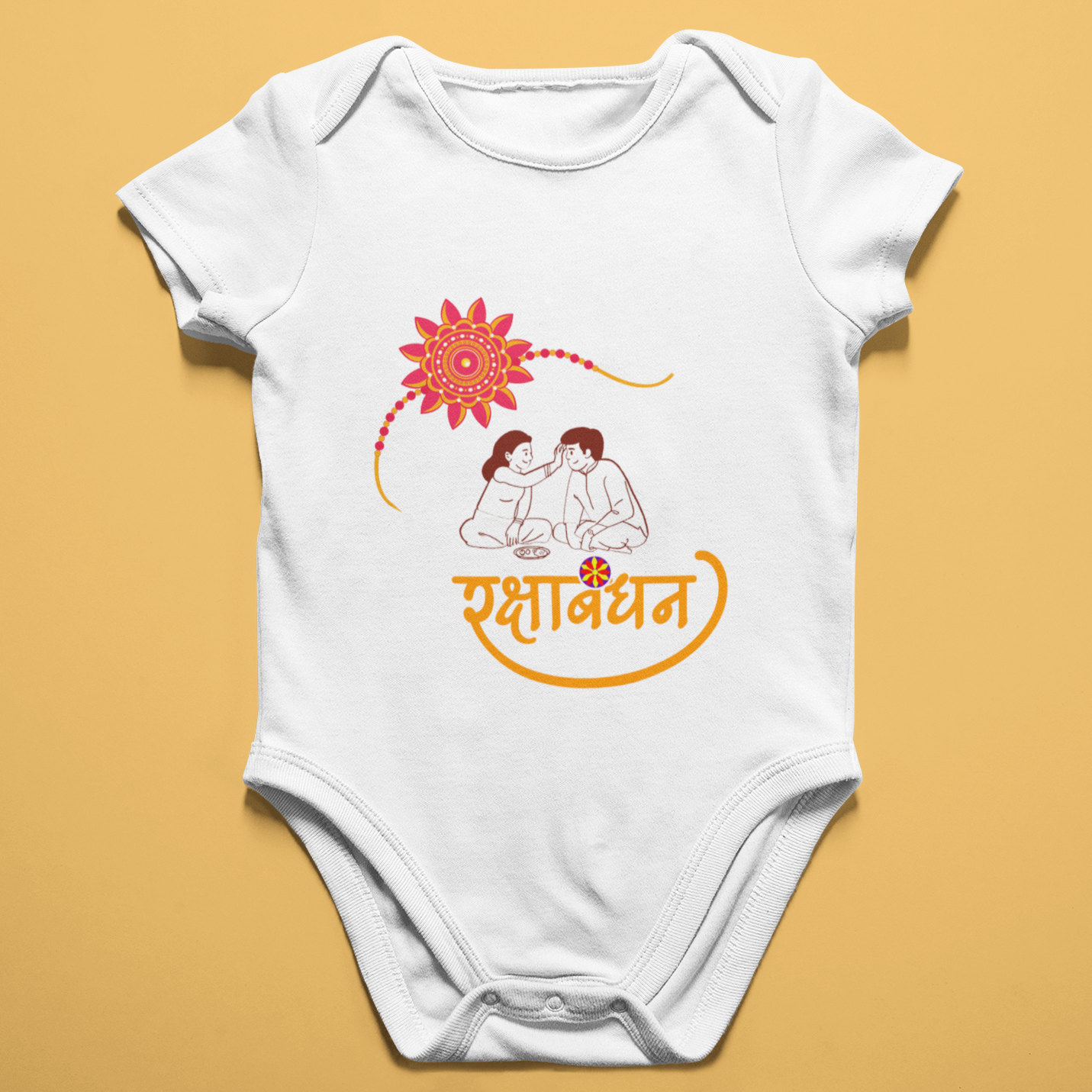 Rakshabandan White Romper