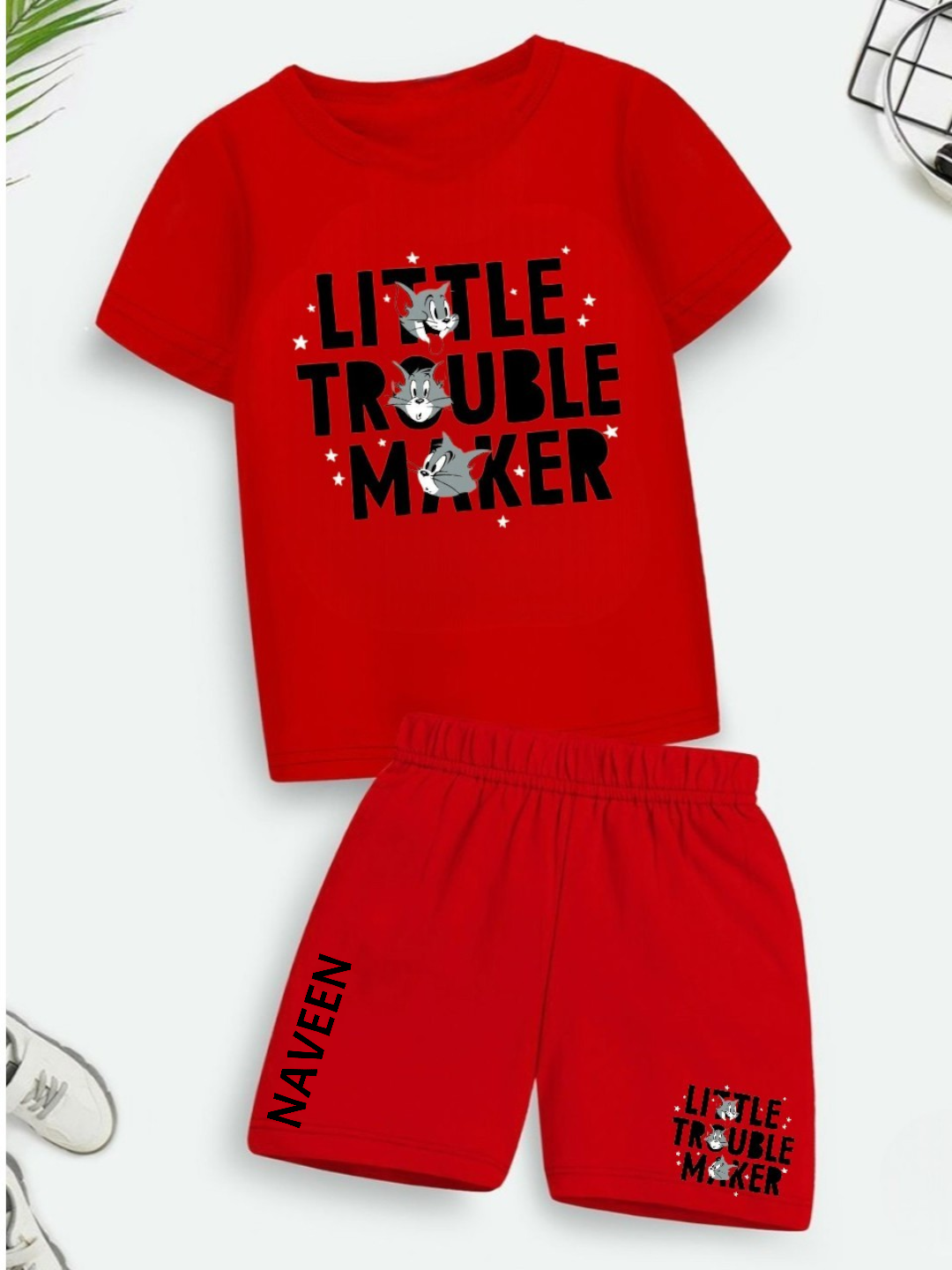 Little Trouble Maker- With Custom Name