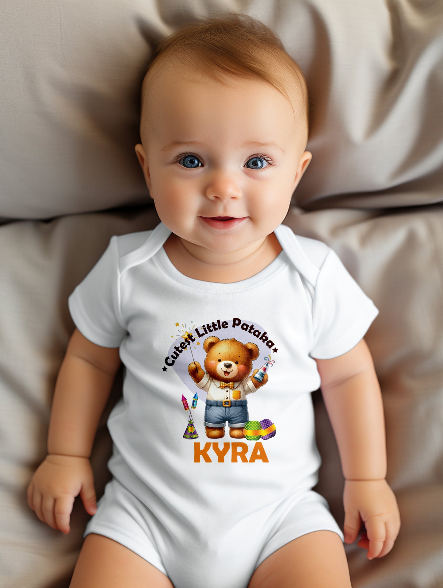 Cutest Little Pataka 3 Romper / T-Shirt - With Custom Name