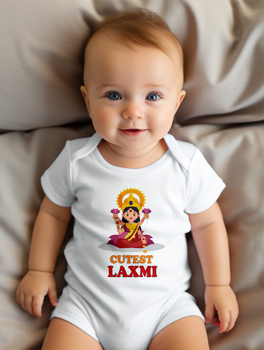 Cutest Laxmi Romper / T-Shirt - With Custom Name