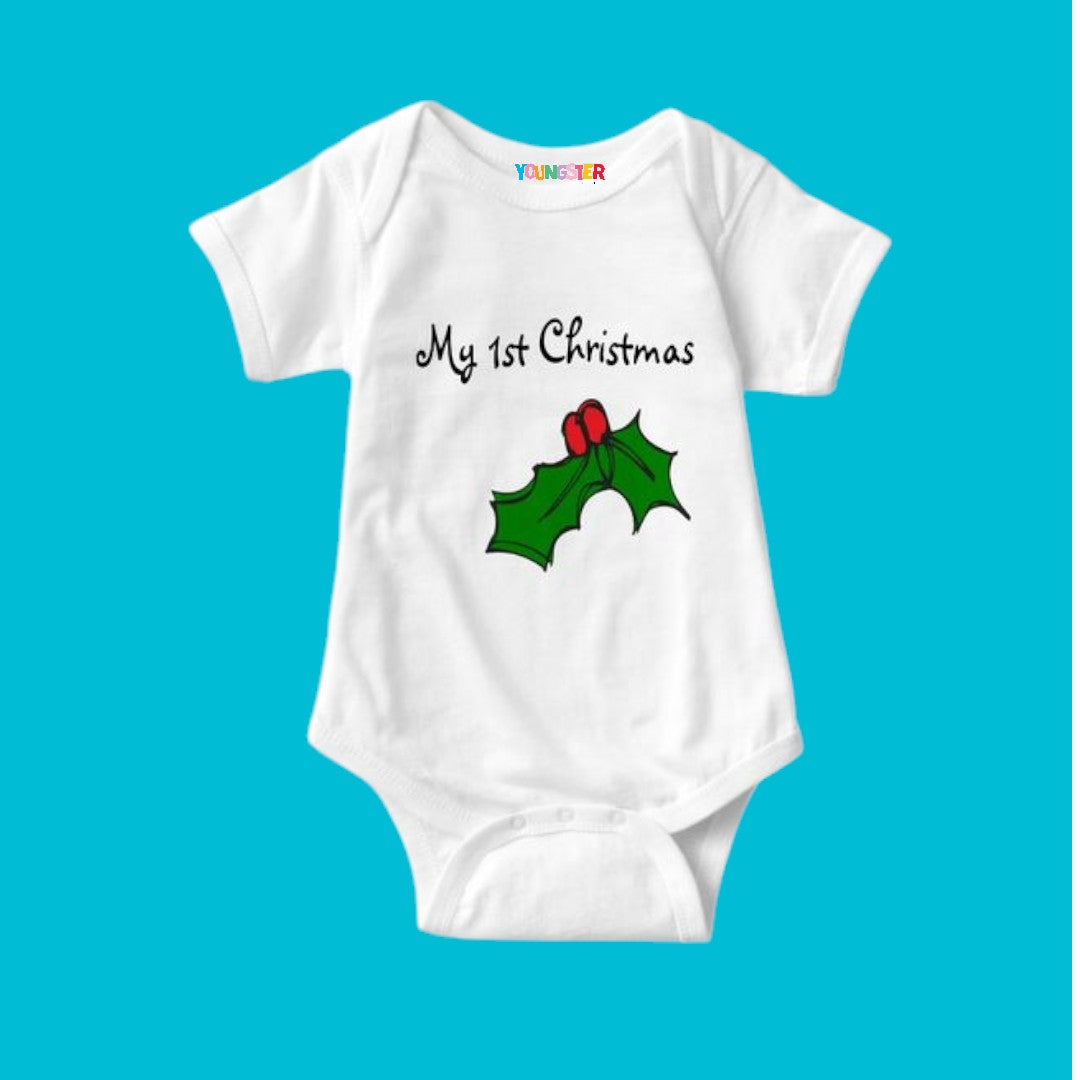 My First New Year Unisex Romper 2 / T-Shirt - With Custom Name