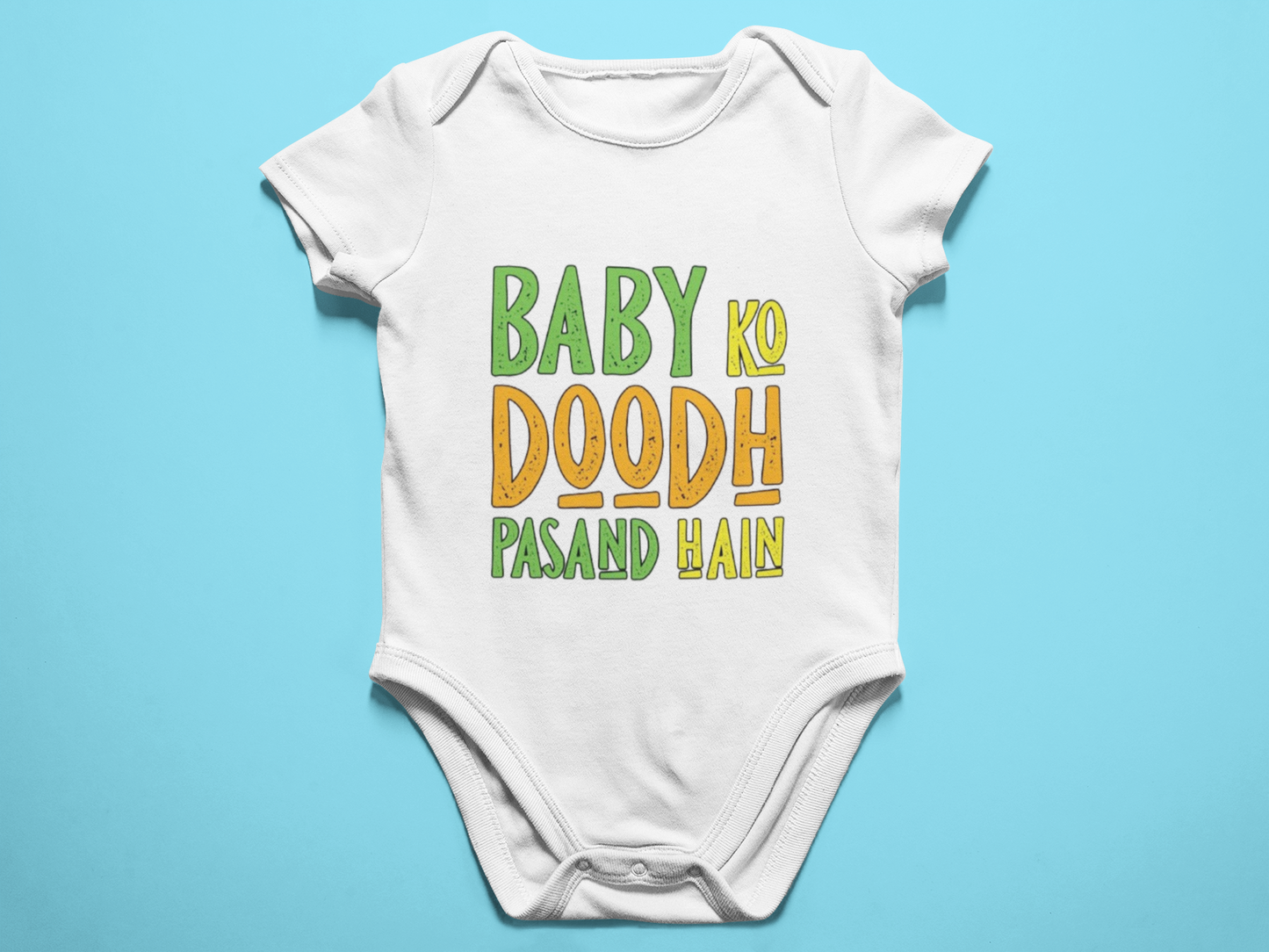 Baby ko doodh Pasand hai Baby romper