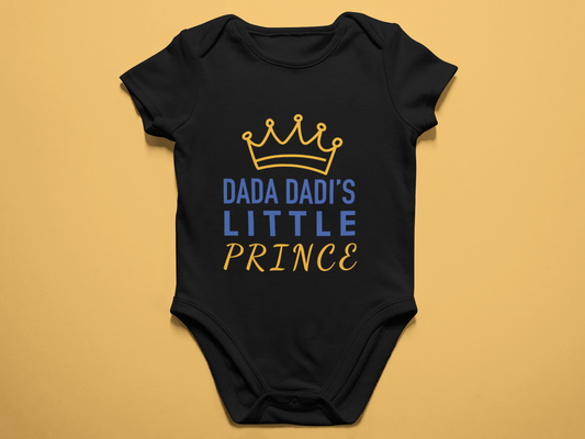 Dada Dadi's Little Prince Baby romper