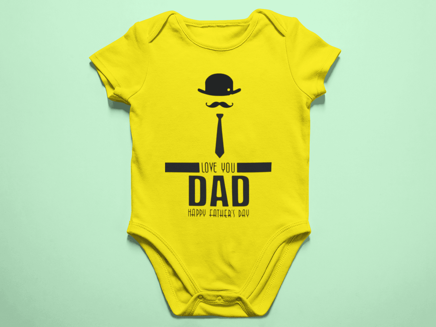 Love you daddy Baby romper