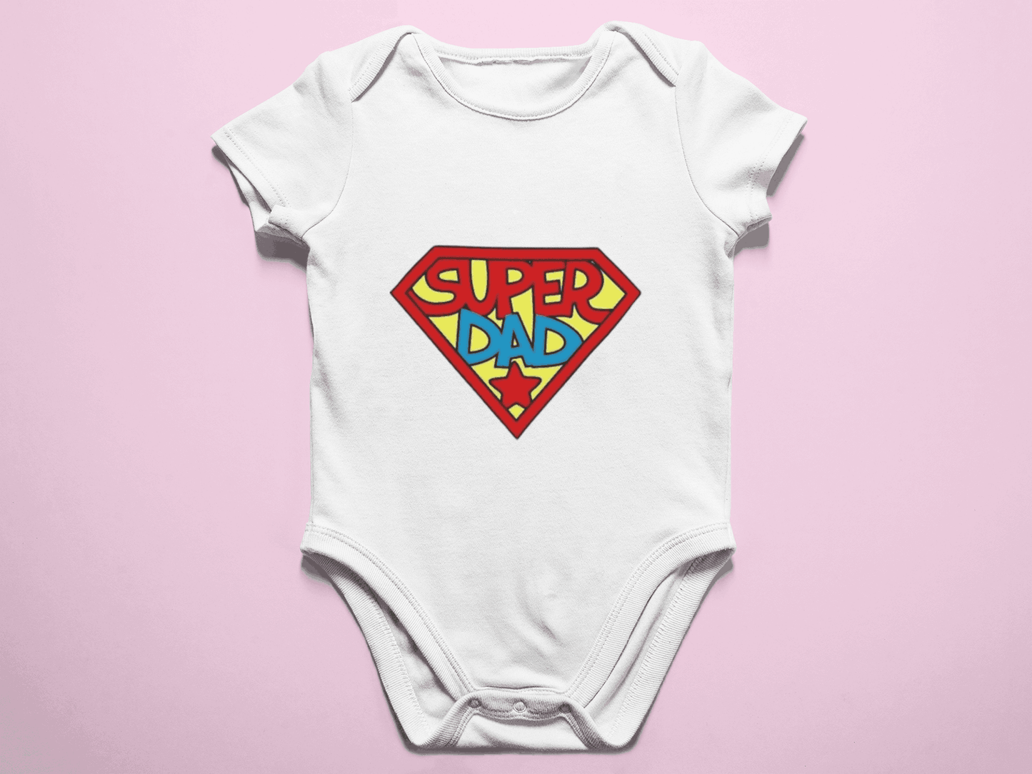 Super Dad baby romper