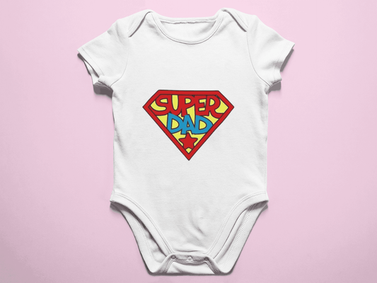 Super Dad baby romper