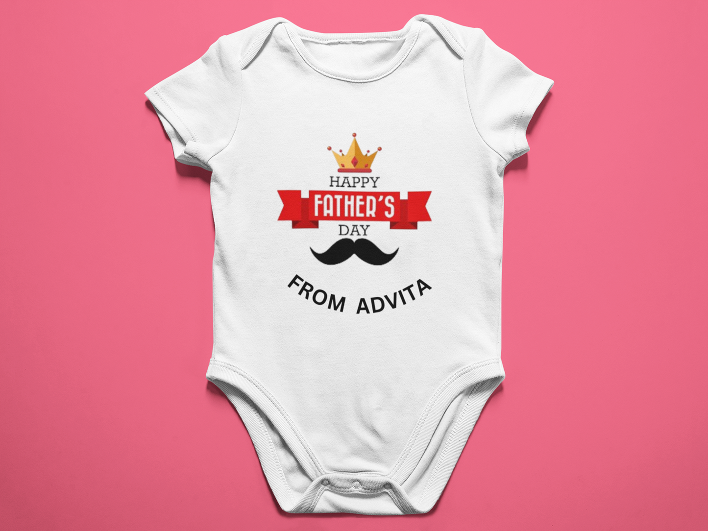 Fathers Day King - with Custom Name