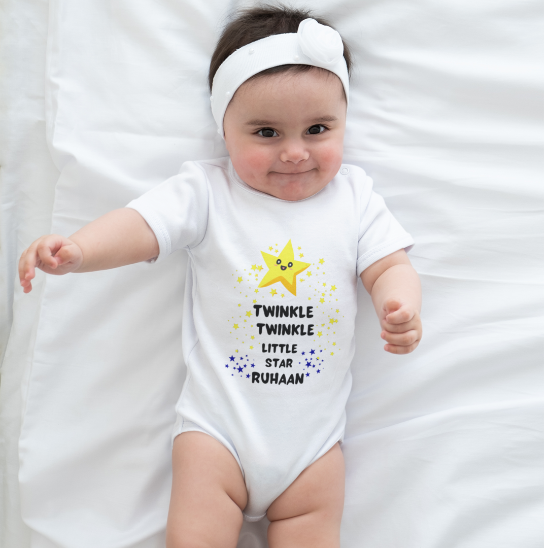 twinkle twinkle little star with Custom Name