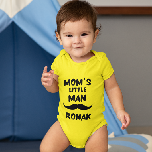 Mom's Little Man with Custom Name