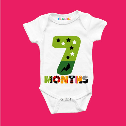 7 Months Baby Romper Unisex