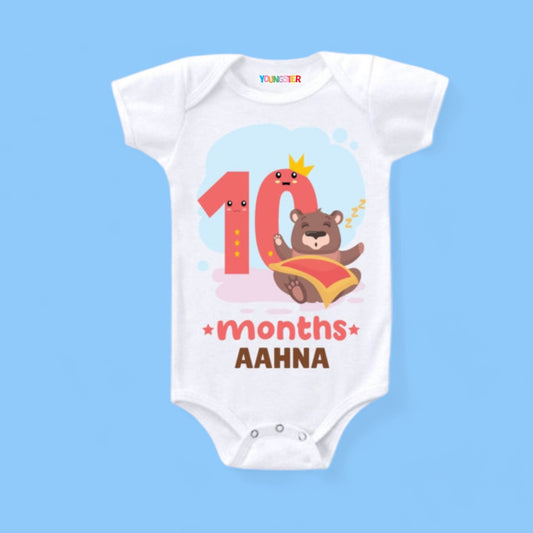 10-Month Birthday Baby Romper – Stylish & Comfortable