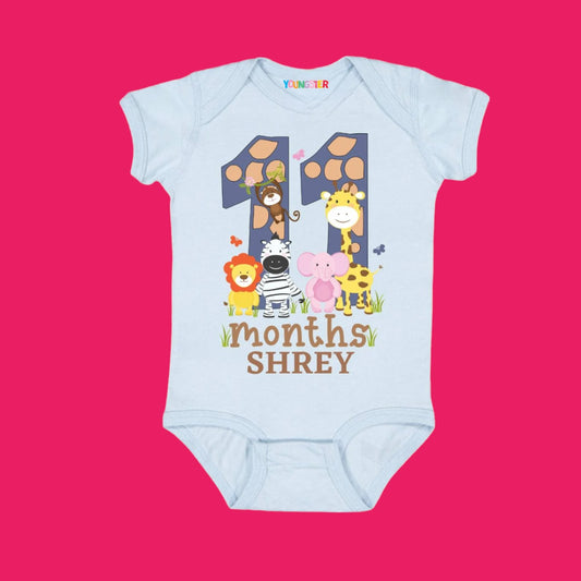 Trendy Tots: 11-Month Birthday Romper – Perfect For Parties