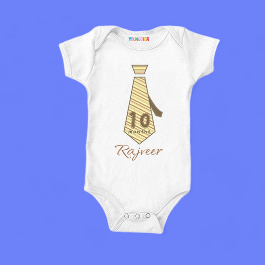 10-Month Milestone Romper