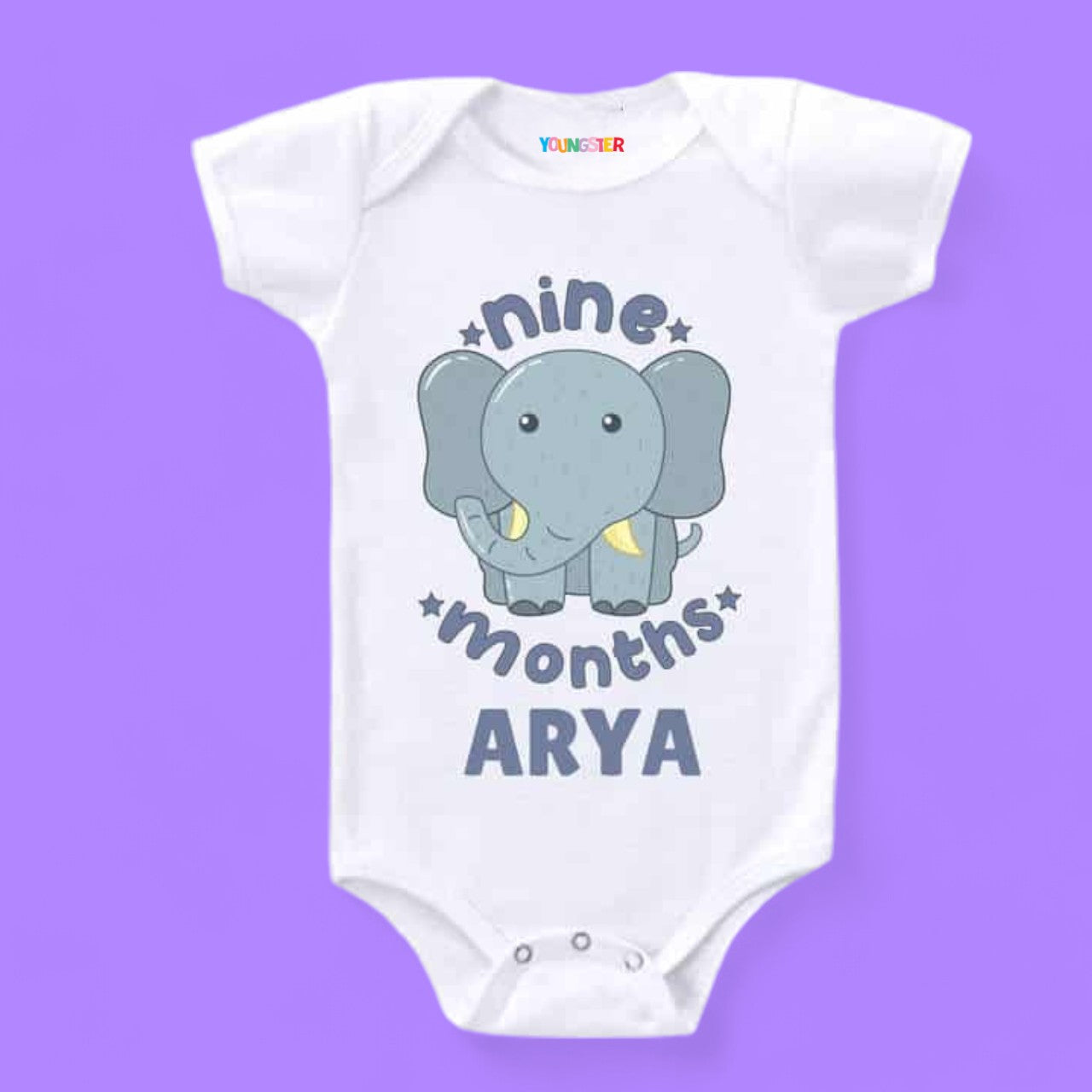 9-Month Birthday Bash: Fun Baby Romper For Celebrations