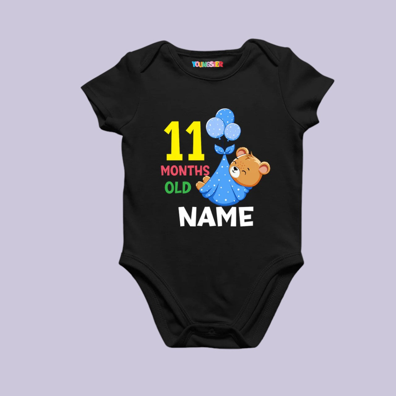 11-Month Birthday Joy Romper