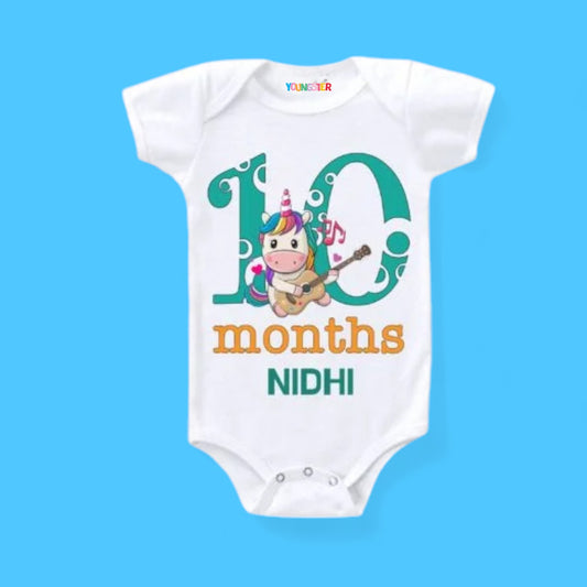 Charming 10-Month Birthday Romper